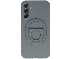 Tel Protect Magnetic Elipse dėklas skirtas Samsung Galaxy A34 5G pilkos spalvos