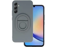 Tel Protect Magnetic Elipse dėklas skirtas Samsung Galaxy A34 5G pilkos spalvos