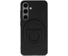Tel Protect Magnetic Elipse dėklas skirtas Samsung Galaxy S24 Plus juodos spalvos
