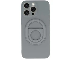 Tel Protect Magnetic Elipse dėklas skirtas Apple iPhone 14 Pro Max pilkos spalvos