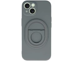 Tel Protect Magnetic Elipse dėklas skirtas Apple iPhone 15 Plus pilkos spalvos