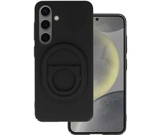 Tel Protect Magnetic Elipse dėklas skirtas Samsung Galaxy S24 Plus juodos spalvos