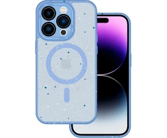 Tel Protect Magnetic Splash Frosted Dėklas skirtas Apple iPhone 12 Pro Max Light mėlynas