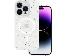 Tel Protect Magnetic Splash Frosted dėklas skirtas Apple iPhone 11 Pro Max baltos spalvos