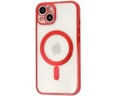 Tel Protect Magsafe Luxury dėklas skirtas Apple iPhone 13 Pro Raudona