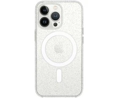 Tel Protect MagSilicone Clear dėklas skirtas Apple iPhone 12 Pro Glitter