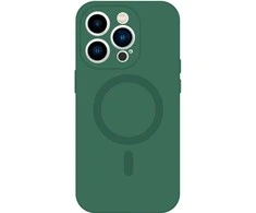 Tel Protect MagSilicone dėklas skirtas Apple iPhone 14 žalios spalvos