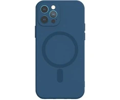 Tel Protect MagSilicone dėklas skirtas Apple iPhone 14 Pro mėlynos spalvos