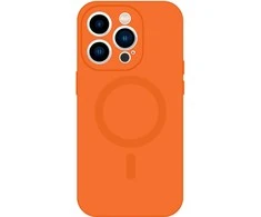 Tel Protect MagSilicone dėklas skirtas Apple iPhone 11 oranžinės spalvos