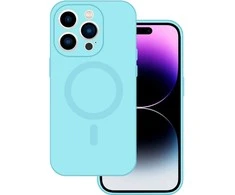 Tel Protect MagSilicone dėklas skirtas Apple iPhone 11 Light mėlynos spalvos