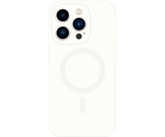 Tel Protect MagSilicone dėklas skirtas Apple iPhone 13 Baltas