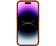 Tel Protect MagSilicone dėklas skirtas Apple iPhone 14 oranžinės spalvos
