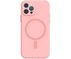 Tel Protect MagSilicone dėklas skirtas Apple iPhone 14 Pro Max Lightrožinės spalvos