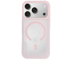 Tel Protect Mist Matte Magsafe dėklas skirtas Apple iPhone 17 Pro Max light rožinės spalvos