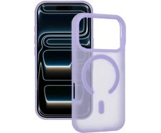 Tel Protect Mist Matte Magsafe dėklas skirtas Samsung Galaxy S25 FE pale violetinės spalvos