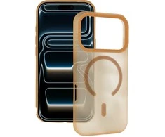 Tel Protect Mist Matte Magsafe dėklas skirtas Apple iPhone 17 Pro coffee rudos spalvos