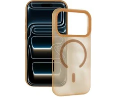 Tel Protect Mist Matte Magsafe dėklas skirtas Apple iPhone 14 coffee rudos spalvos