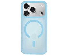 Tel Protect Mist Matte Magsafe dėklas skirtas Apple iPhone 16 light mėlynos spalvos