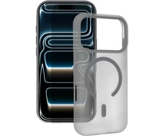 Tel Protect Mist Matte Magsafe dėklas skirtas Samsung Galaxy S25 pilkos spalvos
