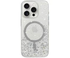 Tel Protect Moonlite Magsafe Dėklas skirtas Apple iPhone 17 Air sidabro spalvos clear