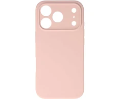Tel Protect Silicone Lite dėklas skirtas Apple iPhone 16 Pro rožinės spalvos
