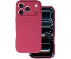 Tel Protect Silicone Lite dėklas skirtas Samsung Galaxy S23 avietinės spalvos