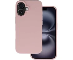 Tel Protect silikoninis Premium dėklas telefonui Apple iPhone 16 powder