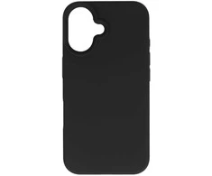 Tel Protect silikoninis Premium dėklas telefonui Apple iPhone 16 juodos spalvos
