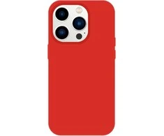 Tel Protect silikoninis Premium dėklas telefonui Apple iPhone 14 Pro Max raudonos spalvos
