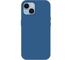 Tel Protect silikoninis Premium dėklas telefonui Apple iPhone 15 Plus mėlynos spalvos