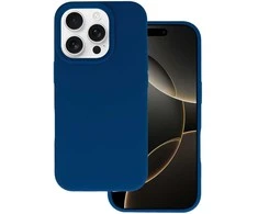 Tel Protect silikoninis Premium dėklas telefonui Apple iPhone 16 Pro mėlynos spalvos