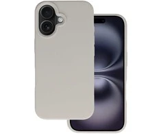 Tel Protect silikoninis Premium dėklas telefonui Apple iPhone 16 titanium