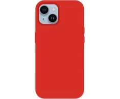 Tel Protect silikoninis Premium dėklas telefonui Apple iPhone 15 Plus raudonos spalvos