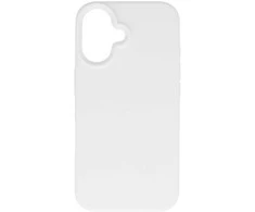 Tel Protect silikoninis Premium dėklas telefonui Apple iPhone 16 baltos spalvos