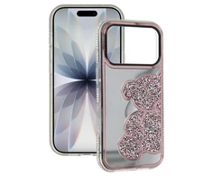 Tel Protect Teddy Bear dėklas skirtas Samsung Galaxy A16 4G/5G rožinės spalvos