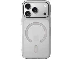 Tel Protect Transparent Slim Magsafe dėklas skirtas Apple iPhone 17 Pro pilkos spalvos