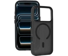 Tel Protect Twist Magsafe dėklas skirtas Apple iPhone 16 juodos spalvos