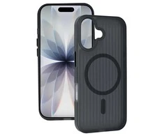 Tel Protect Twist Magsafe dėklas skirtas Apple iPhone 17 Pro juodos spalvos