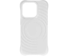 Tel Protect Wave Magsafe dėklas skirtas Apple iPhone 15 Pro Max baltos spalvos