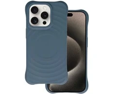 Tel Protect Wave Magsafe dėklas skirtas Apple iPhone 15 Pro Max mėlynos spalvos