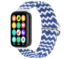 Telcon PINTA APYRANKĖ MI BAND 8 PRO/M8 PRO (10) MĖLYNA IR BALTA