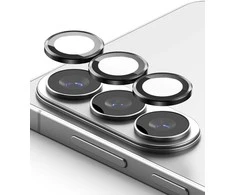 Telefono kameros apsauga Ringke Camera Frame Protector 2 vnt. Samsung Galaxy S26 / S26+ Plus juodos spalvos