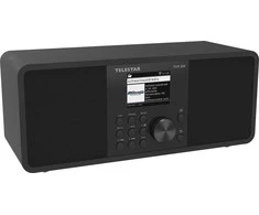 Telestar TOP250 Stereo Internet/DAB+/FM Radio, Bluetooth, USB Recording, Wi-Fi, Juodas