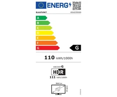 Televizorius TV Blaupunkt 65UGC5500S 65" 4K Ultra HD DLED Google TV WiFi Bluetooth Juodas