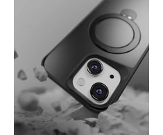 Etteri Matt Mag Ring dėklas, skirtas iPhone 12 / 12 Pro 6,1" juodas