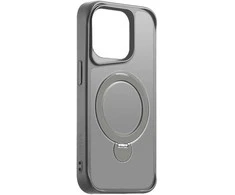 Telforceone Etteri Matt Mag Ring Apple iPhone 15 Pro 6,1" dėklas telefonui pilkos spalvos