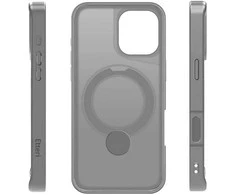 Telforceone Etteri Matt Mag Ring Apple iPhone 16 6,1" dėklas telefonui pilkos spalvos