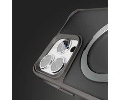 Telforceone Etteri Matt Mag Ring Apple iPhone 14 Pro 6,1" dėklas telefonui pilkos spalvos