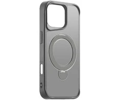 Telforceone Etteri Matt Mag Ring Apple iPhone 16 Pro Max 6,9" dėklas telefonui pilkos spalvos