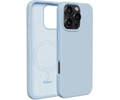 Etteri silikoninis Mag dėklas, skirtas iPhone 16 Pro Max 6,9" šviesiai mėlynas